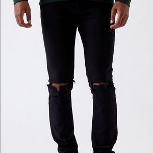 PACSUN black ripped skinny jeans 👖